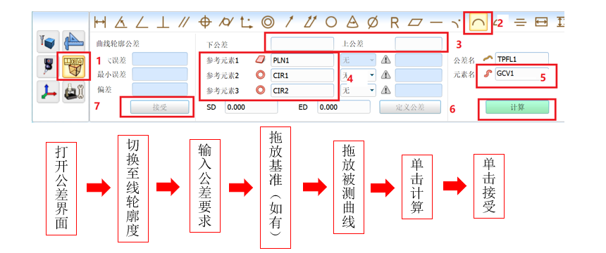 實用知識——Rational-DMIS測量輪廓度(圖5)